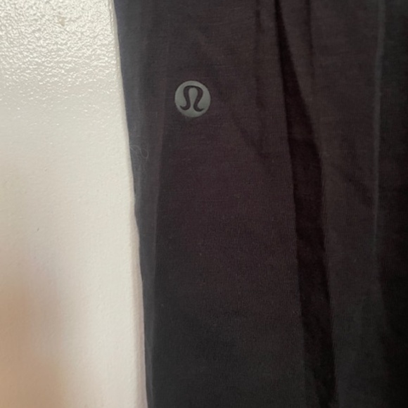 Lululemon Black Maxi Dress Restore & Revitalize Slits Sleeveless - Picture 8 of 8
